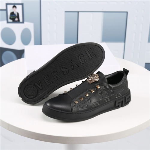 Cheap Versace Casual Shoes For Men #927264 Replica Wholesale [$72.00 USD] [ITEM#927264] on Replica Versace Casual Shoes