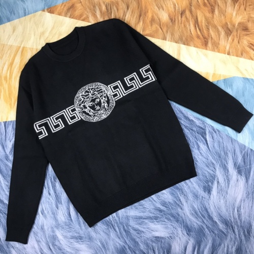 Cheap Versace Sweaters Long Sleeved For Men #927963 Replica Wholesale [$48.00 USD] [W#927963] on Replica Versace Sweaters