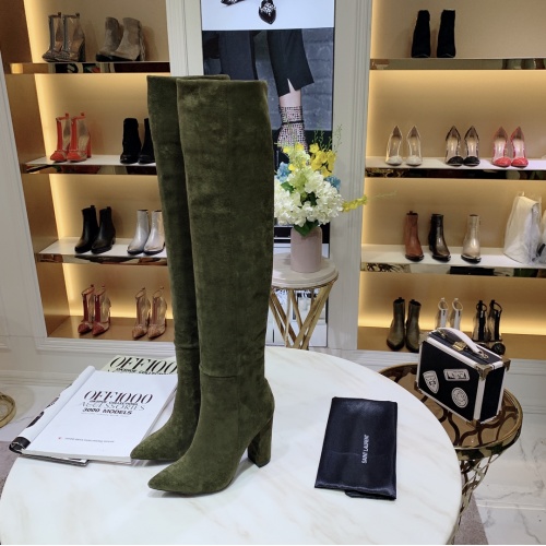 Cheap Yves Saint Laurent Boots For Women #930926 Replica Wholesale [$130.00 USD] [ITEM#930926] on Replica Yves Saint Laurent YSL Boots