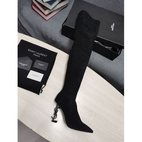 Cheap Yves Saint Laurent Boots For Women #931819 Replica Wholesale [$140.00 USD] [ITEM#931819] on Replica Yves Saint Laurent YSL Boots