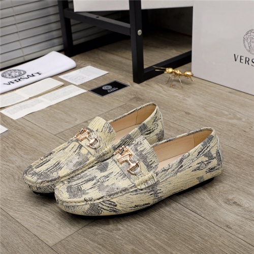 Cheap Versace Leather Shoes For Men #932246 Replica Wholesale [$68.00 USD] [ITEM#932246] on Replica Versace Leather Shoes