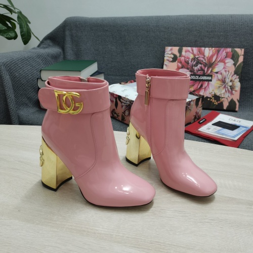 Cheap Dolce &amp; Gabbana D&amp;G Boots For Women #932614 Replica Wholesale [$165.00 USD] [ITEM#932614] on Replica Dolce &amp; Gabbana D&amp;G Boots