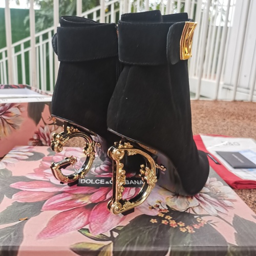 Cheap Dolce &amp; Gabbana D&amp;G Boots For Women #932625 Replica Wholesale [$172.00 USD] [ITEM#932625] on Replica Dolce &amp; Gabbana D&amp;G Boots