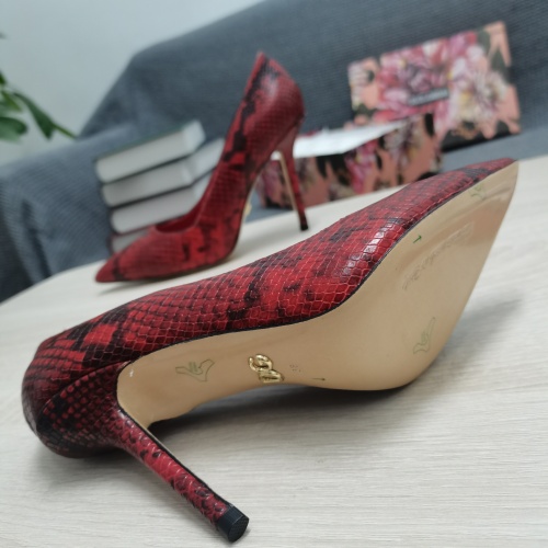 Cheap Dolce &amp; Gabbana D&amp;G High-Heeled Shoes For Women #932660 Replica Wholesale [$130.00 USD] [ITEM#932660] on Replica Dolce &amp; Gabbana D&amp;G High-Heeled Shoes