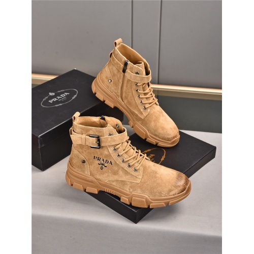 Cheap Prada Boots For Men #932686 Replica Wholesale [$88.00 USD] [ITEM#932686] on Replica Prada Boots