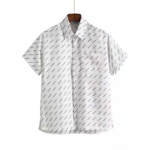 Cheap Balenciaga Shirts Short Sleeved For Men #933438 Replica Wholesale [$36.00 USD] [ITEM#933438] on Replica Balenciaga Shirts