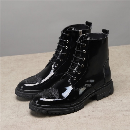 Cheap Versace Boots For Men #933467 Replica Wholesale [$92.00 USD] [ITEM#933467] on Replica Versace Boots