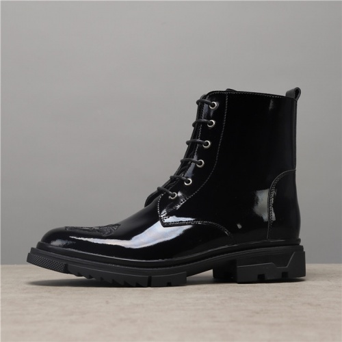 Cheap Versace Boots For Men #933467 Replica Wholesale [$92.00 USD] [ITEM#933467] on Replica Versace Boots