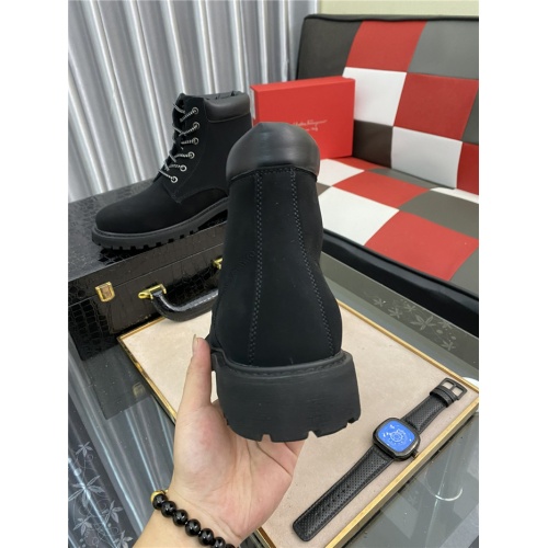 Cheap Salvatore Ferragamo Boots For Men #933472 Replica Wholesale [$92.00 USD] [ITEM#933472] on Replica Salvatore Ferragamo Boots