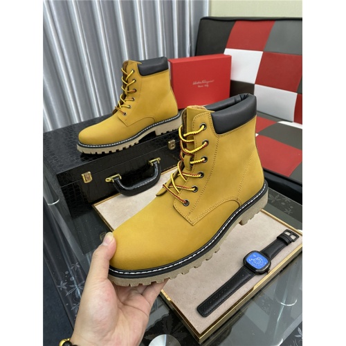 Cheap Salvatore Ferragamo Boots For Men #933473 Replica Wholesale [$92.00 USD] [ITEM#933473] on Replica Salvatore Ferragamo Boots