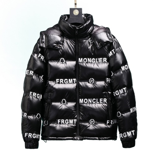 Cheap Moncler Down Feather Coat Long Sleeved For Men #933568 Replica Wholesale [$158.00 USD] [ITEM#933568] on Replica Moncler Down Feather Coat