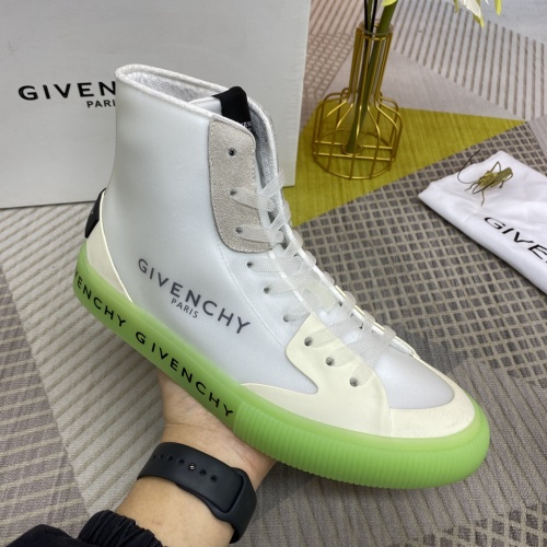Cheap Givenchy High Tops Shoes For Men #933757 Replica Wholesale [$150.00 USD] [ITEM#933757] on Replica Givenchy High Tops Shoes