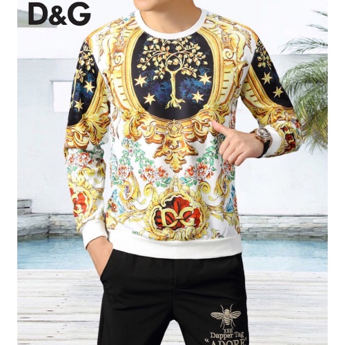 Cheap Dolce &amp; Gabbana D&amp;G Hoodies Long Sleeved For Men #934034 Replica Wholesale [$40.00 USD] [ITEM#934034] on Replica Dolce &amp; Gabbana D&amp;G Hoodies