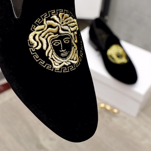 Cheap Versace Leather Shoes For Men #934107 Replica Wholesale [$82.00 USD] [ITEM#934107] on Replica Versace Leather Shoes