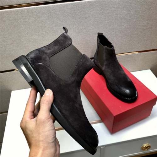 Cheap Salvatore Ferragamo Boots For Men #934199 Replica Wholesale [$130.00 USD] [ITEM#934199] on Replica Salvatore Ferragamo Boots