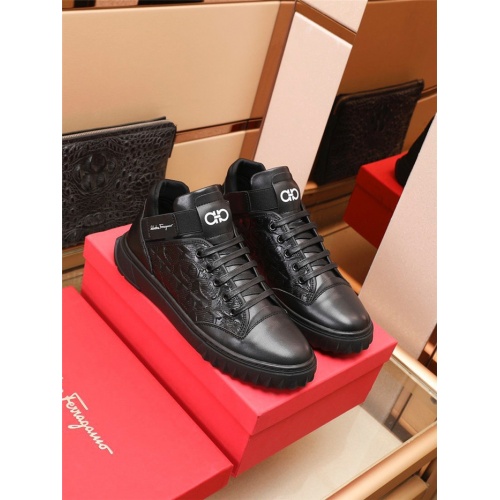 Cheap Salvatore Ferragamo Casual Shoes For Men #934299 Replica Wholesale [$85.00 USD] [ITEM#934299] on Replica Salvatore Ferragamo Casual Shoes