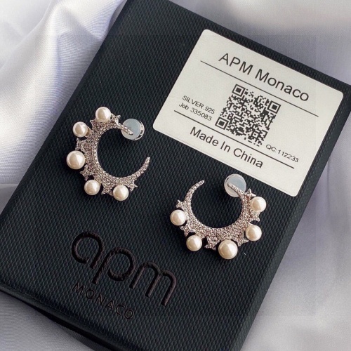 Cheap apm Monaco Earrings #934434 Replica Wholesale [$36.00 USD] [ITEM#934434] on Replica Apm Monaco Earrings
