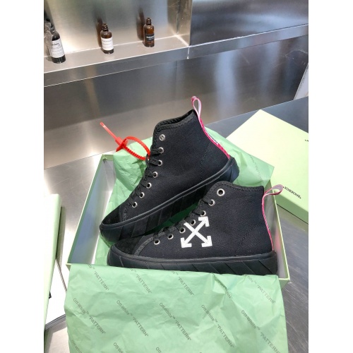 Cheap Off-White High Tops Shoes For Women #934477 Replica Wholesale [$78.00 USD] [ITEM#934477] on Replica Off-White High Tops Shoes