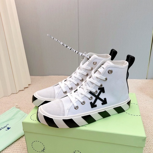 Cheap Off-White High Tops Shoes For Women #934486 Replica Wholesale [$80.00 USD] [ITEM#934486] on Replica Off-White High Tops Shoes