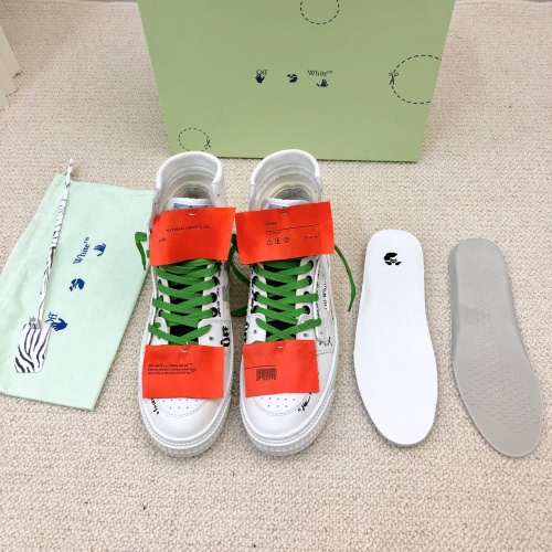 Cheap Off-White High Tops Shoes For Men #934508 Replica Wholesale [$108.00 USD] [ITEM#934508] on Replica Off-White High Tops Shoes
