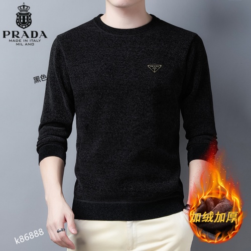 Cheap Prada Sweater Long Sleeved For Men #934806 Replica Wholesale [$48.00 USD] [ITEM#934806] on Replica Prada Sweater