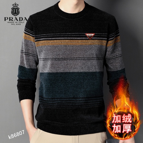 Cheap Prada Sweater Long Sleeved For Men #934808 Replica Wholesale [$48.00 USD] [ITEM#934808] on Replica Prada Sweater