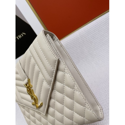Cheap Yves Saint Laurent AAA Quality Wallets For Women #934855 Replica Wholesale [$72.00 USD] [ITEM#934855] on Replica Yves Saint Laurent AAA Wallets