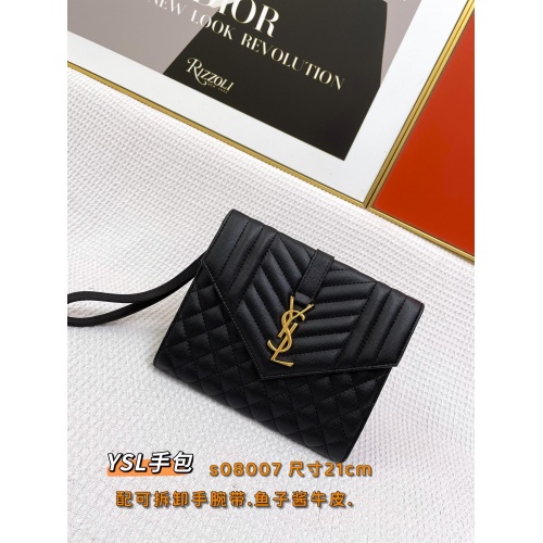 Cheap Yves Saint Laurent AAA Quality Wallets For Women #934856 Replica Wholesale [$72.00 USD] [ITEM#934856] on Replica Yves Saint Laurent AAA Wallets