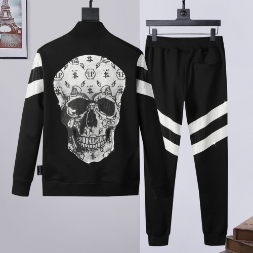 Cheap Philipp Plein PP Tracksuits Long Sleeved For Men #935132 Replica Wholesale [$115.00 USD] [ITEM#935132] on Replica Philipp Plein PP Tracksuits
