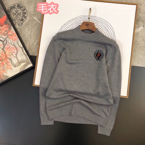 Cheap Chrome Hearts Sweater Long Sleeved For Men #935146 Replica Wholesale [$42.00 USD] [ITEM#935146] on Replica Chrome Hearts Sweater