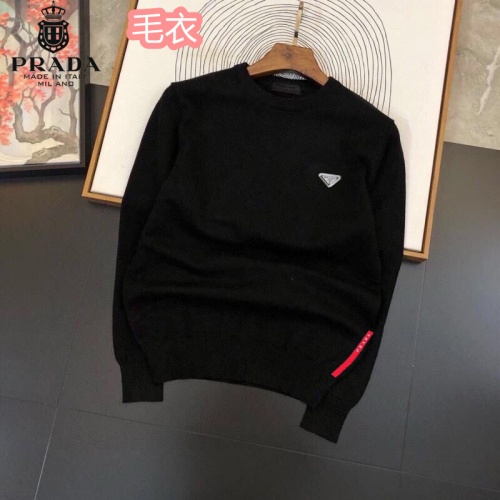 Cheap Prada Sweater Long Sleeved For Men #935154 Replica Wholesale [$42.00 USD] [ITEM#935154] on Replica Prada Sweater