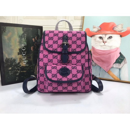 Cheap Gucci AAA Quality Backpacks For Women #935271 Replica Wholesale [$88.00 USD] [ITEM#935271] on Replica Gucci AAA Quality Backpacks