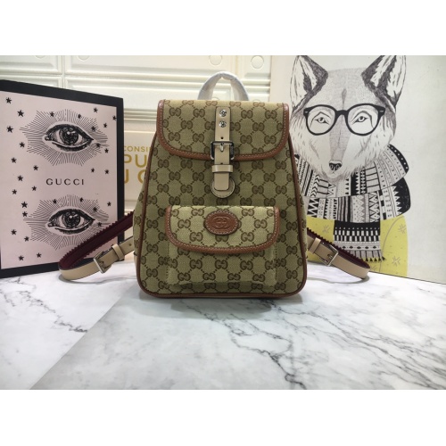 Cheap Gucci AAA Quality Backpacks For Women #935272 Replica Wholesale [$88.00 USD] [ITEM#935272] on Replica Gucci AAA Quality Backpacks