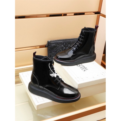 Cheap Alexander McQueen Boots For Men #935326 Replica Wholesale [$122.00 USD] [ITEM#935326] on Replica Alexander McQueen Boots