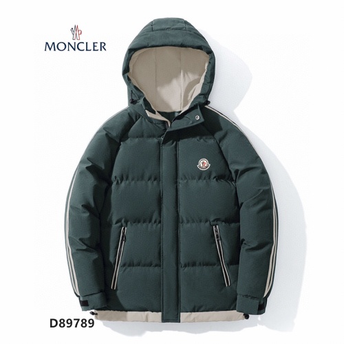 Cheap Moncler Down Feather Coat Long Sleeved For Men #935843 Replica Wholesale [$72.00 USD] [ITEM#935843] on Replica Moncler Down Feather Coat