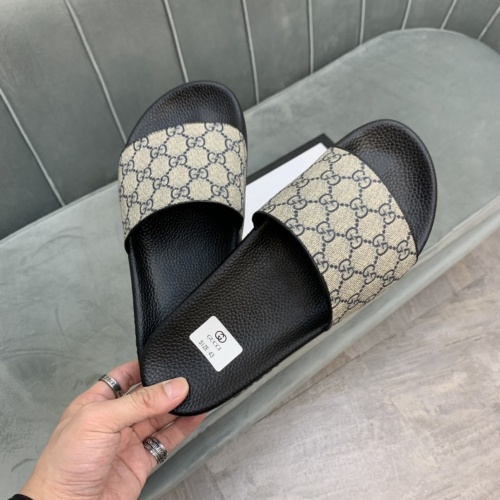 Cheap Gucci Slippers For Men #935958 Replica Wholesale [$38.00 USD] [ITEM#935958] on Replica Gucci Slippers