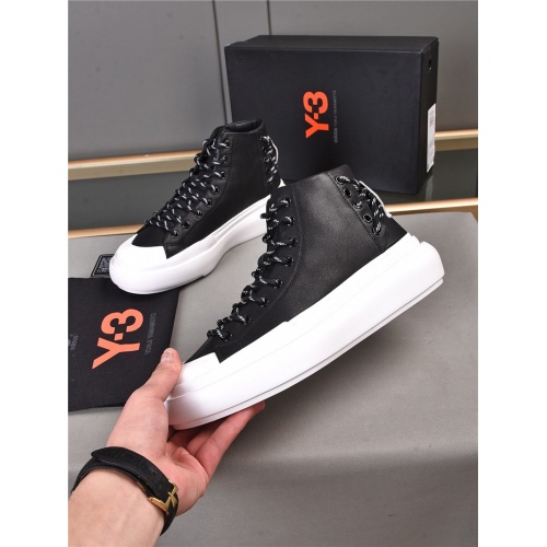 Cheap Y-3 High Tops Shoes For Men #936187 Replica Wholesale [$92.00 USD] [ITEM#936187] on Replica Y-3 High Tops Shoes