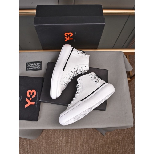 Cheap Y-3 High Tops Shoes For Men #936188 Replica Wholesale [$92.00 USD] [ITEM#936188] on Replica Y-3 High Tops Shoes