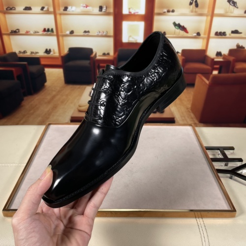 Cheap Salvatore Ferragamo Leather Shoes For Men #936375 Replica Wholesale [$85.00 USD] [ITEM#936375] on Replica Salvatore Ferragamo Leather Shoes