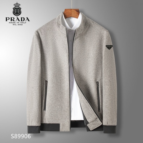Cheap Prada Jackets Long Sleeved For Men #936835 Replica Wholesale [$60.00 USD] [ITEM#936835] on Replica Prada Coat &amp; Jackets