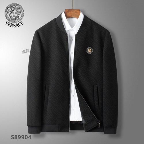 Cheap Versace Jackets Long Sleeved For Men #936847 Replica Wholesale [$60.00 USD] [ITEM#936847] on Replica Versace Jackets