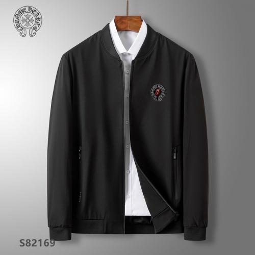 Cheap Chrome Hearts Jackets Long Sleeved For Men #936867 Replica Wholesale [$60.00 USD] [ITEM#936867] on Replica Chrome Hearts Jackets