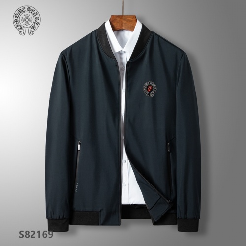 Cheap Chrome Hearts Jackets Long Sleeved For Men #936868 Replica Wholesale [$60.00 USD] [ITEM#936868] on Replica Chrome Hearts Jackets