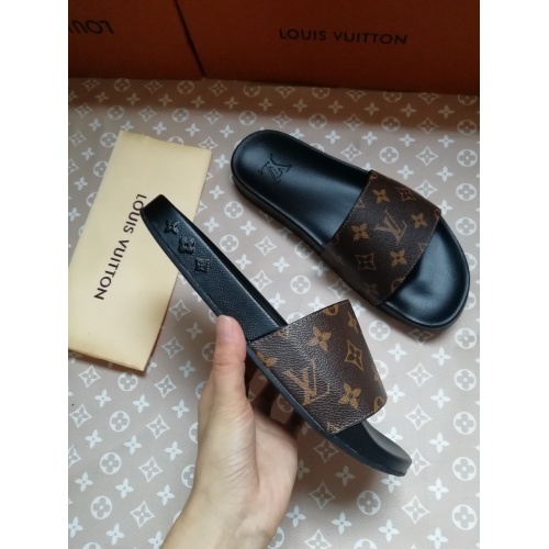 Cheap Louis Vuitton Slippers For Women #937034 Replica Wholesale [$38.00 USD] [ITEM#937034] on Replica Louis Vuitton Slippers