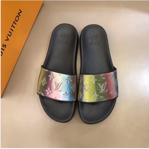 Cheap Louis Vuitton Slippers For Men #937282 Replica Wholesale [$38.00 USD] [ITEM#937282] on Replica Louis Vuitton Slippers