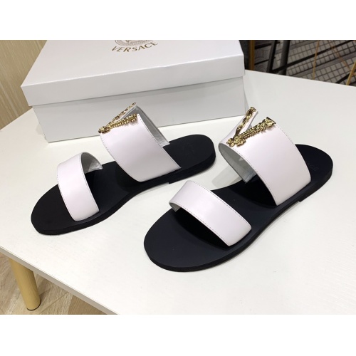 Cheap Versace Sandal For Women #937303 Replica Wholesale [$68.00 USD] [ITEM#937303] on Replica Versace Sandal