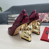 Cheap Dolce &amp; Gabbana D&amp;G High-Heeled Shoes For Women #932647 Replica Wholesale [$135.00 USD] [ITEM#932647] on Replica Dolce &amp; Gabbana D&amp;G High-Heeled Shoes