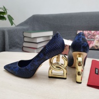Cheap Dolce &amp; Gabbana D&amp;G High-Heeled Shoes For Women #932650 Replica Wholesale [$135.00 USD] [ITEM#932650] on Replica Dolce &amp; Gabbana D&amp;G High-Heeled Shoes