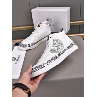 Cheap Versace High Tops Shoes For Men #933675 Replica Wholesale [$80.00 USD] [ITEM#933675] on Replica Versace High Tops Shoes