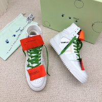 Cheap Off-White High Tops Shoes For Men #934506 Replica Wholesale [$108.00 USD] [ITEM#934506] on Replica Off-White High Tops Shoes